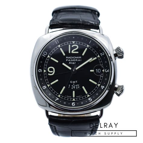 panerai radiomir alarm gmt.